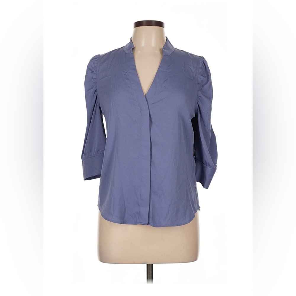 Elegant Blue Women's Top